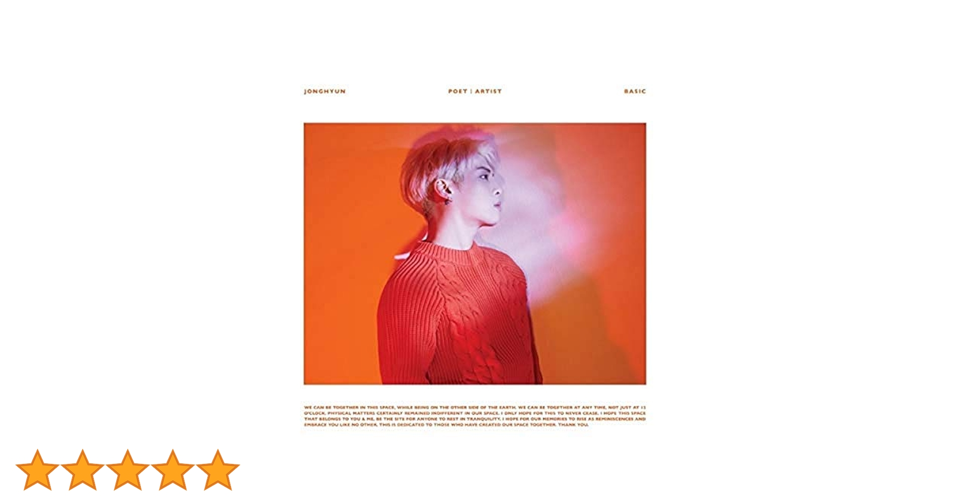 廃盤　SHINEEジョンヒョン 小説　詩集 廃盤 SHINEEジョンヒョン 小説 詩集 本